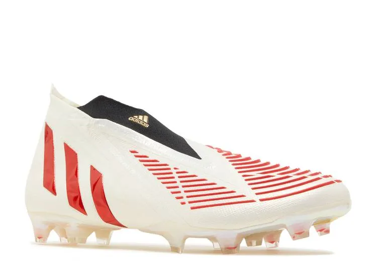 Adidas PREDATOR EDGE  FG 'OFF WHITE VIVID RED' sneakers, white