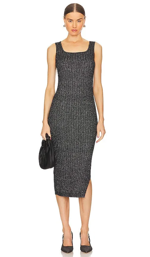 ALLSAINTS Margot Sparkle Dress in Black