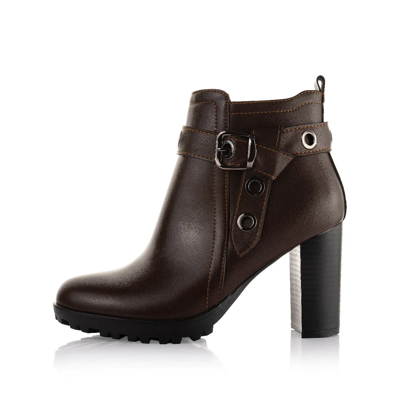 Buckle Up Biker Boots