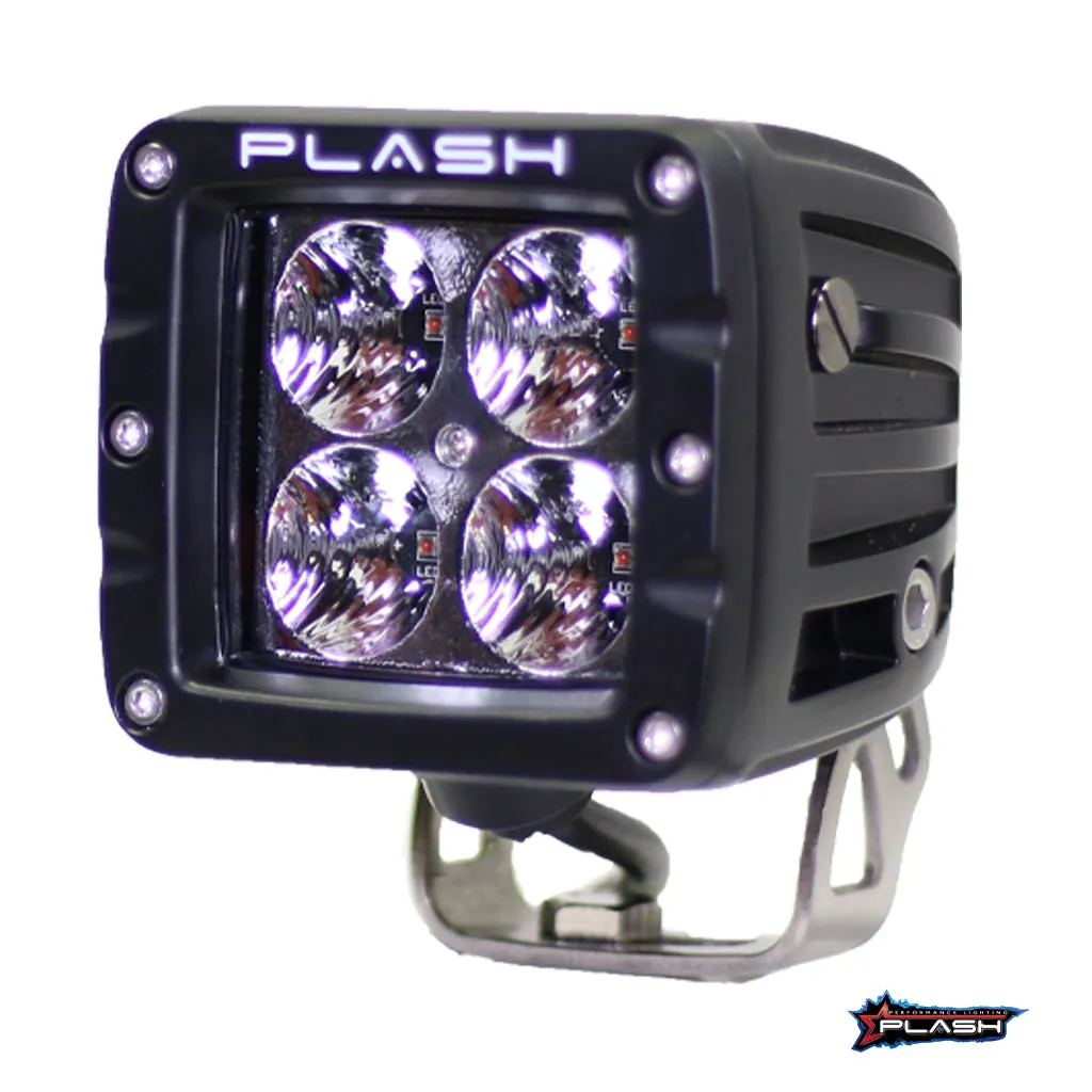 Cube Lights - 12W - Amber - Pair