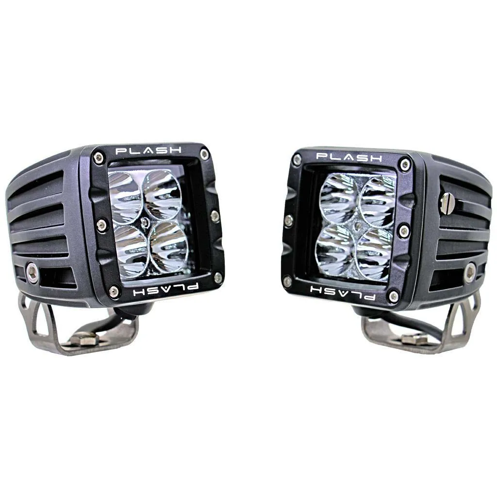 Cube Lights - 40W LED - 10° Spot - Pair