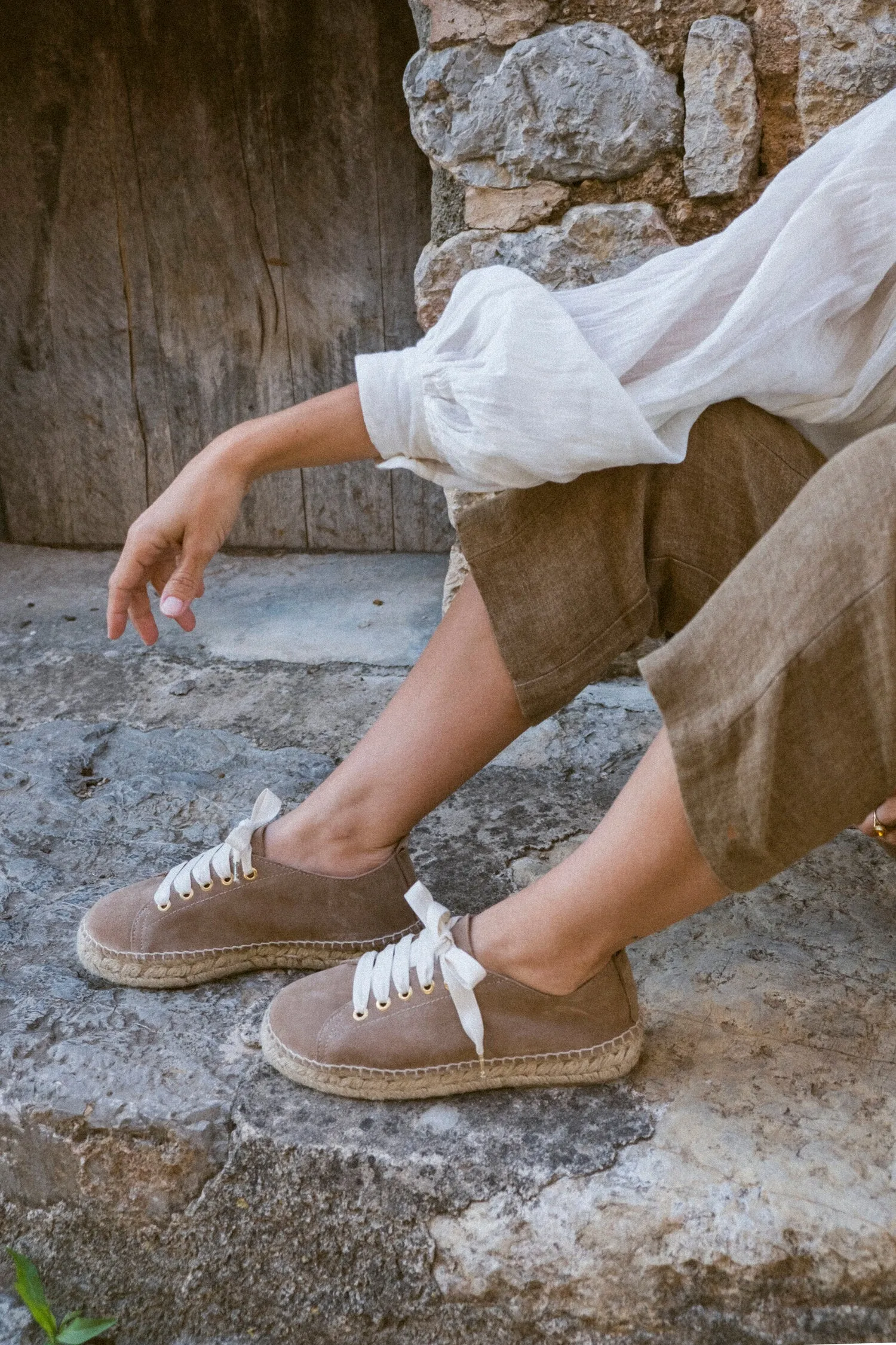 Espadrilles Sneakers taupe | Jutelaune