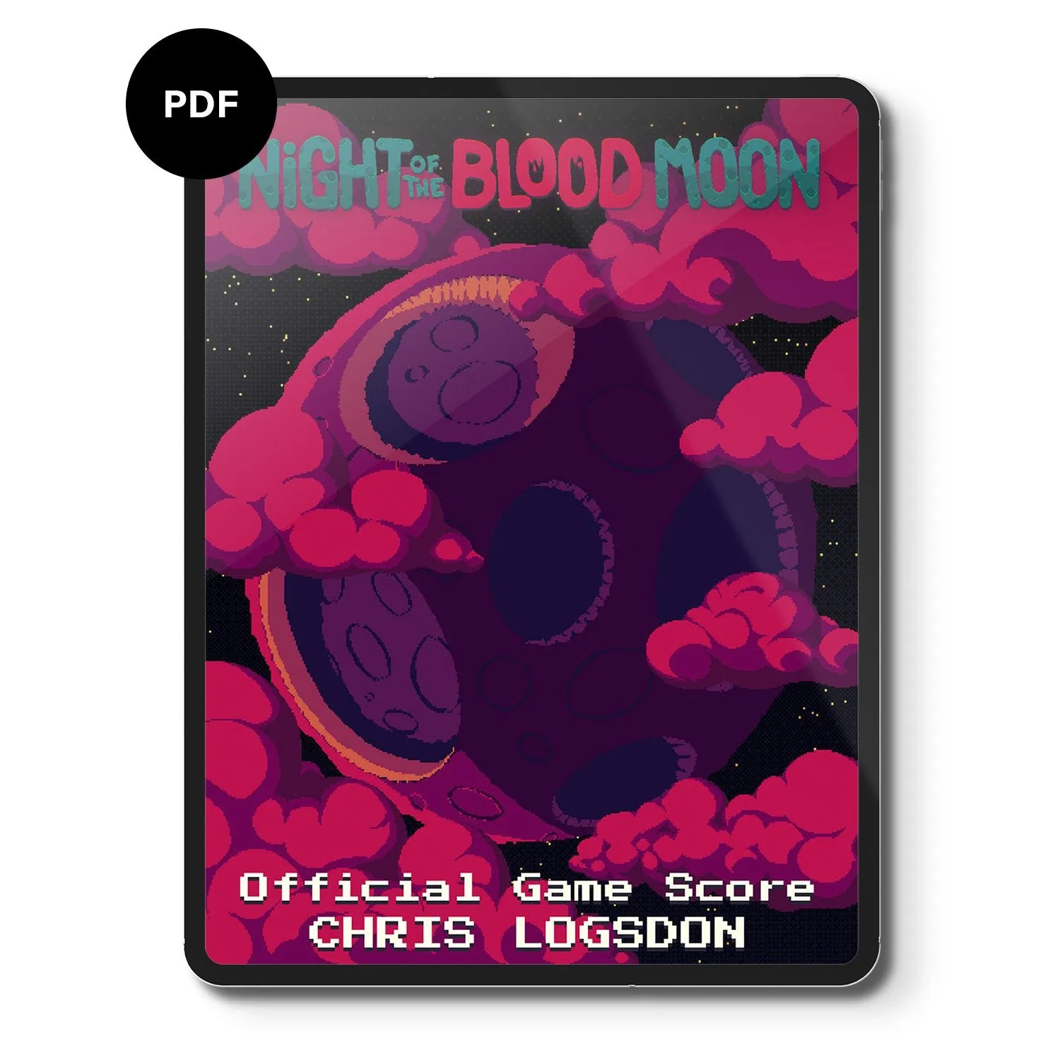 Night of the Blood Moon (Official Score Book / Digital Sheet Music)