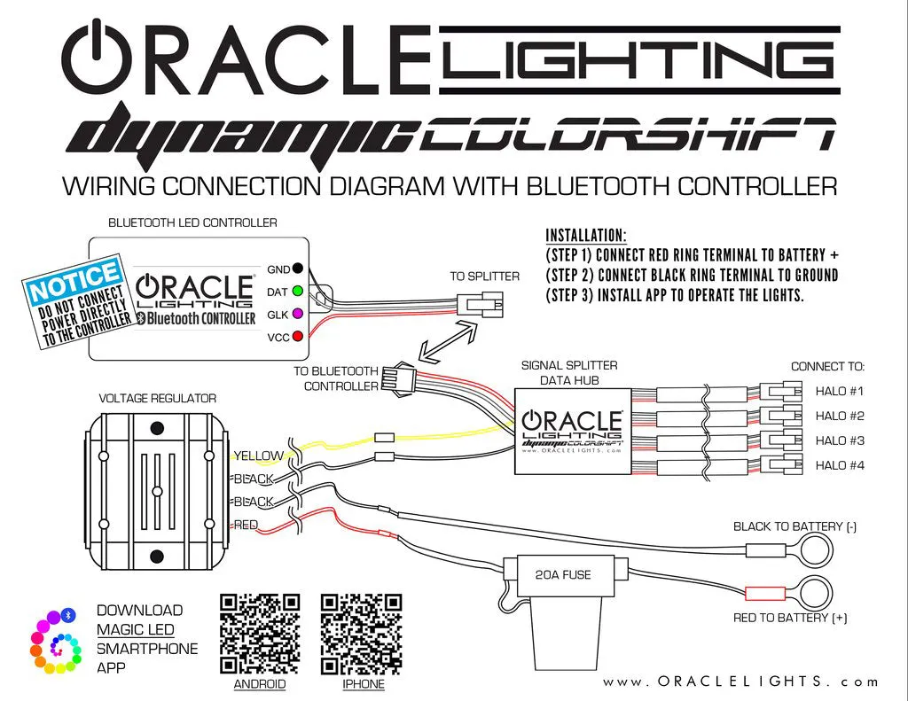 ORACLE Lighting 2017-2023 Can-Am Maverick X3 Dynamic ColorSHIFT RGB W Headlight Halo Kit