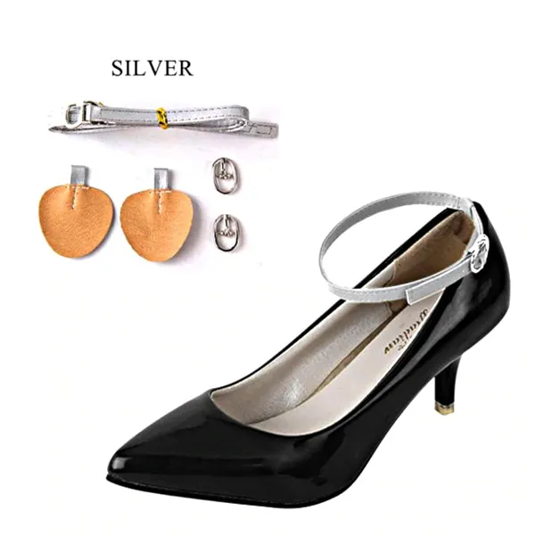 Patent Leather Ankle Shoe Belt Strap