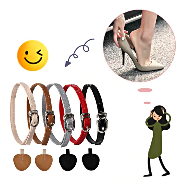 Patent Leather Ankle Shoe Belt Strap