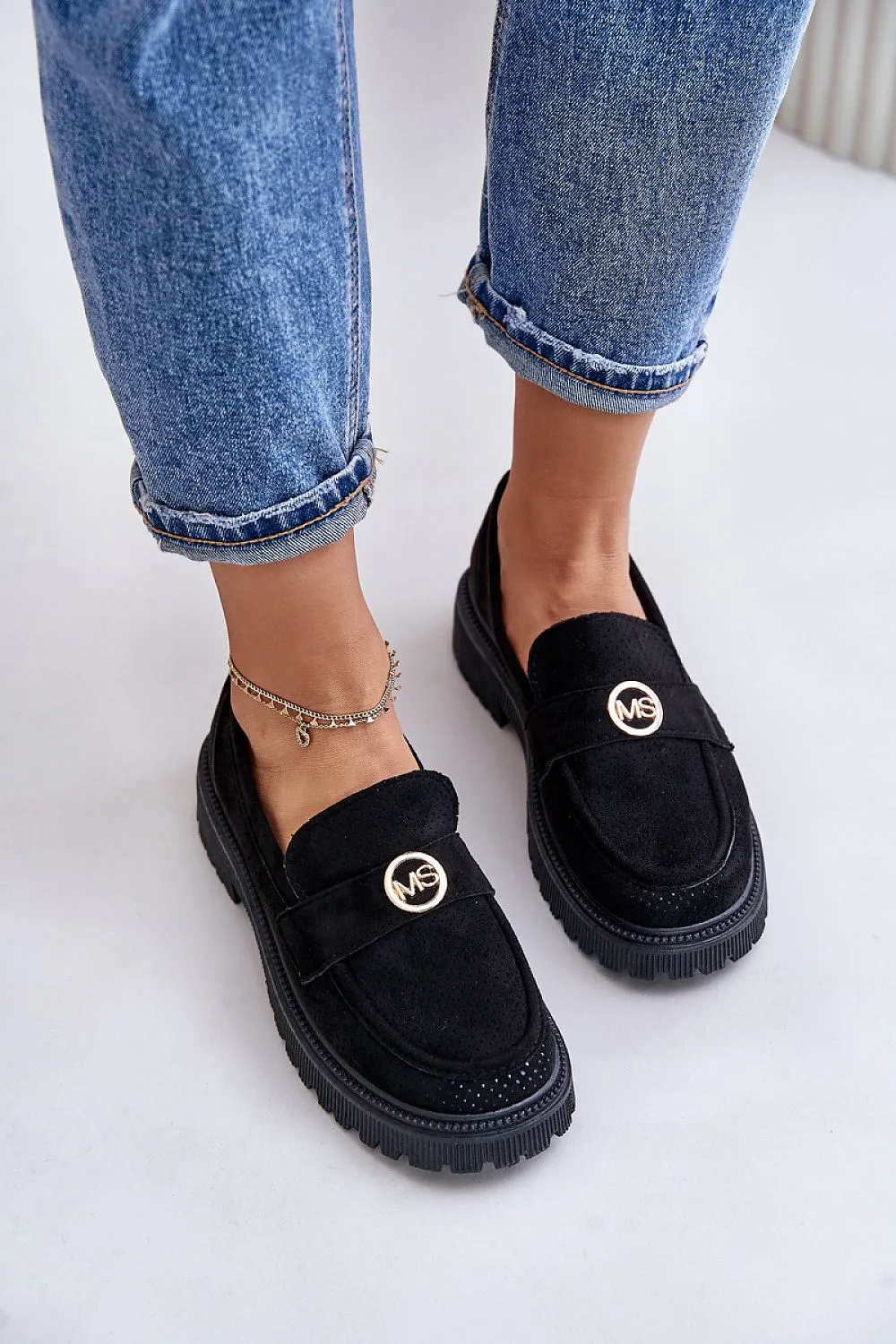 Perforated Loafers