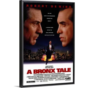 "A Bronx Tale (1993)" Black Float Frame Canvas Art
