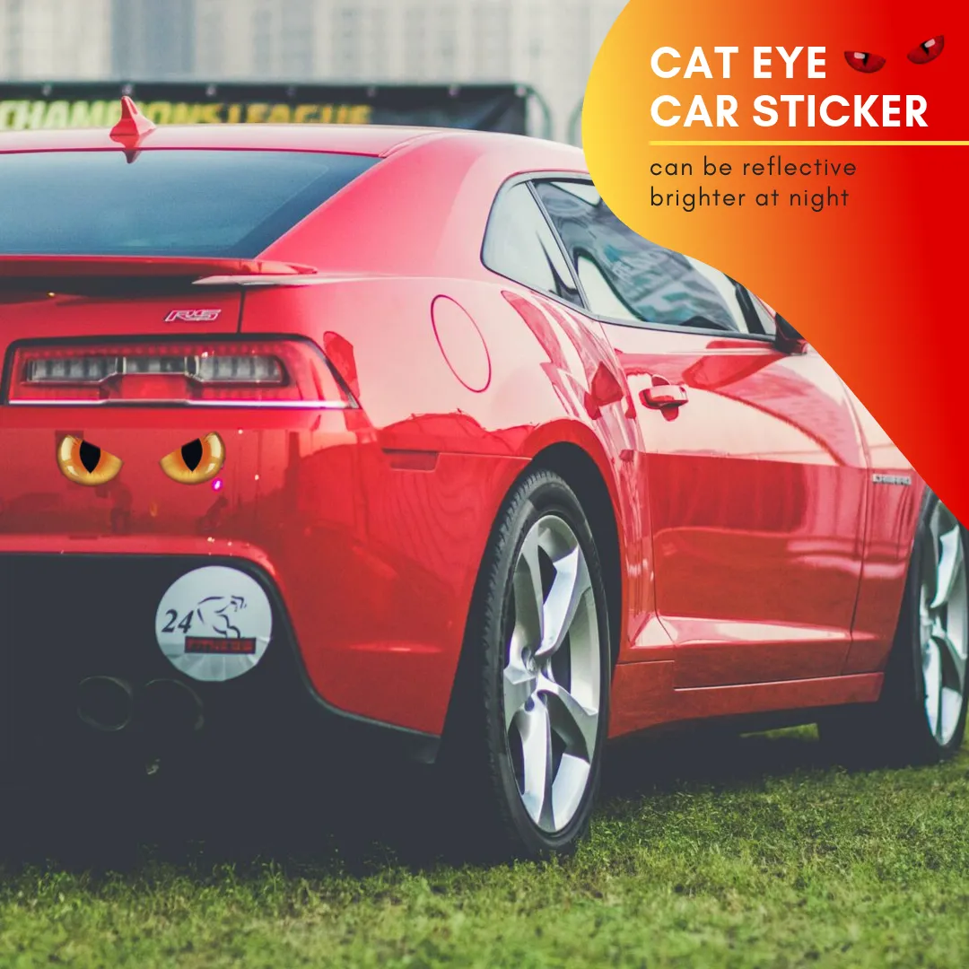 Spark At Night - Cat Eye Sticker (2 pcs set)
